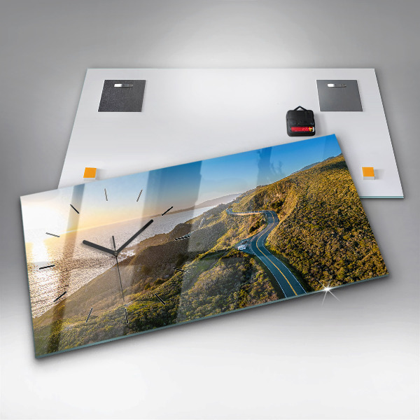 Horizontale Uhr Straße in San Francisco