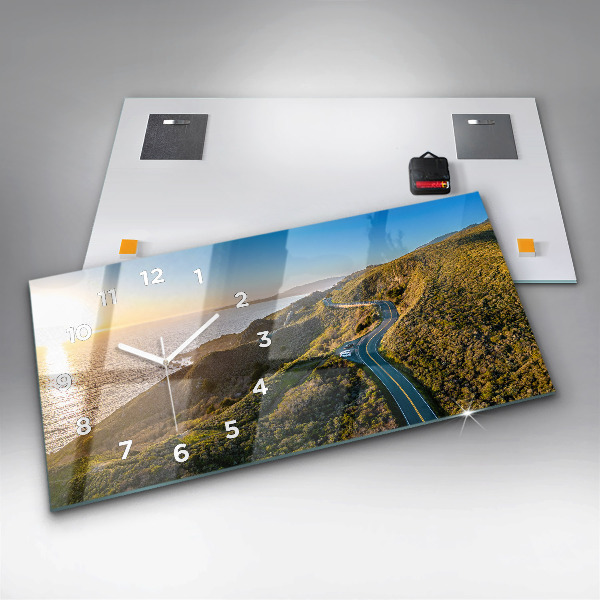 Horizontale Uhr Straße in San Francisco