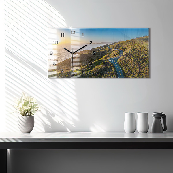 Horizontale Uhr Straße in San Francisco