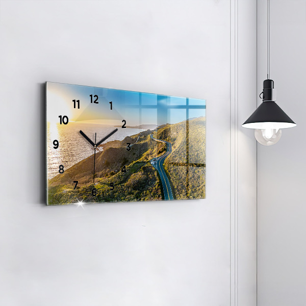 Horizontale Uhr Straße in San Francisco