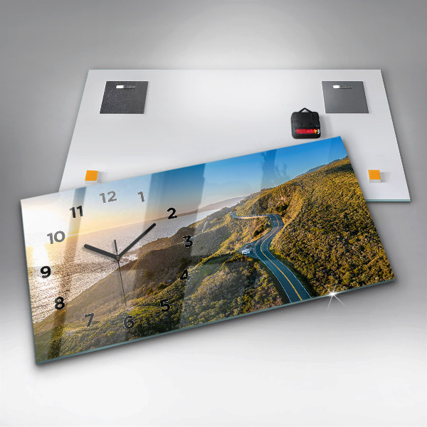 Horizontale Uhr Straße in San Francisco