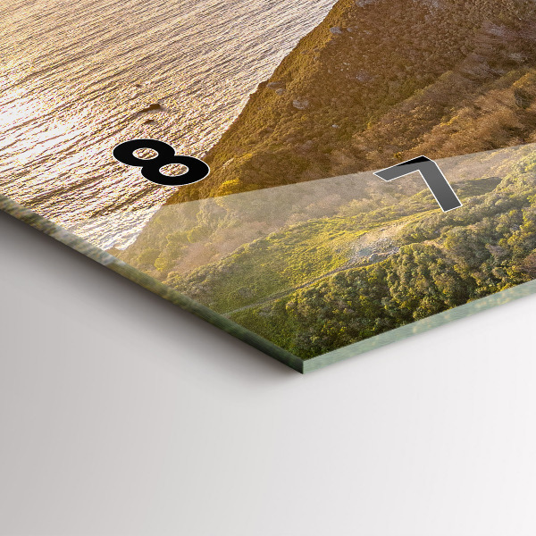 Horizontale Uhr Straße in San Francisco