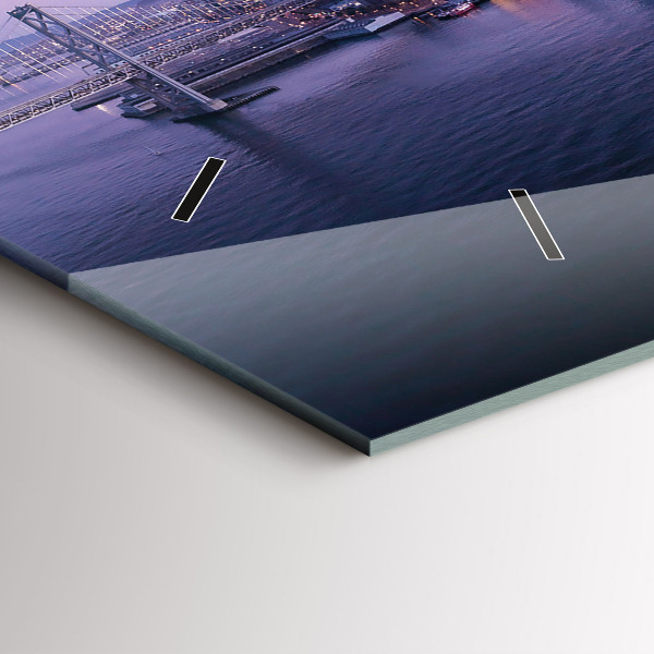 Horizontale Uhr mit motiv Ansicht von San Francisco