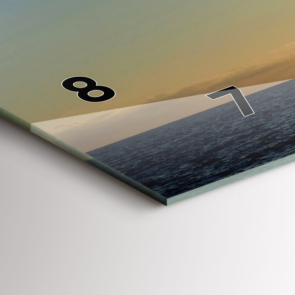 Horizontale Uhr Spanischer Tanz auf dem Meer