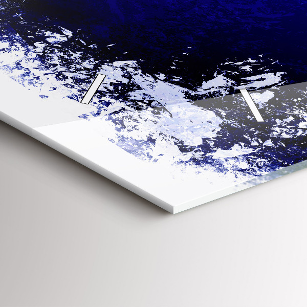 Horizontale Uhr Flagge von Frankreich