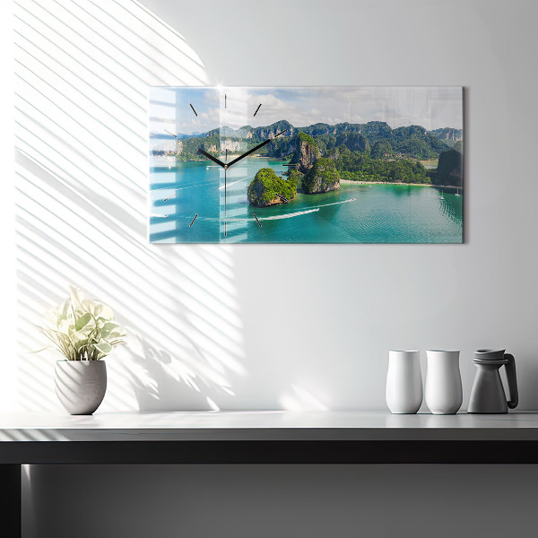 Horizontale Uhr Insel in Thailand