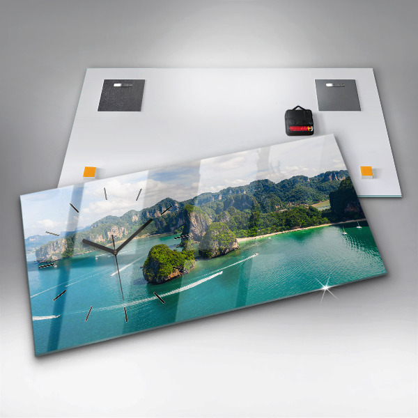 Horizontale Uhr Insel in Thailand