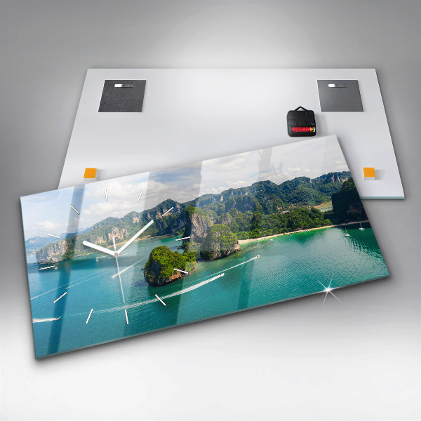 Horizontale Uhr Insel in Thailand