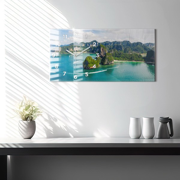 Horizontale Uhr Insel in Thailand