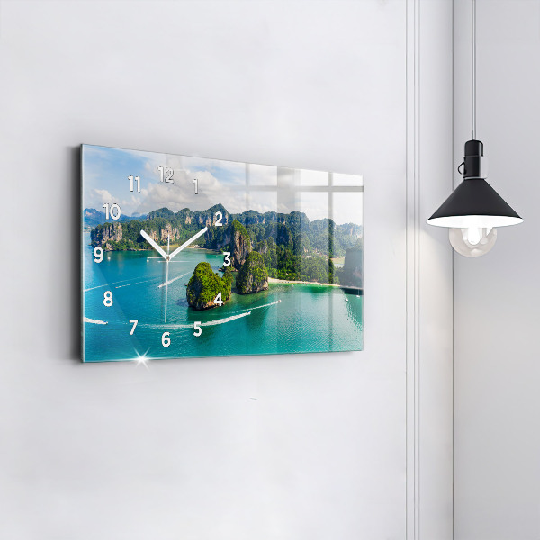 Horizontale Uhr Insel in Thailand