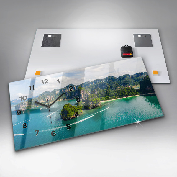 Horizontale Uhr Insel in Thailand