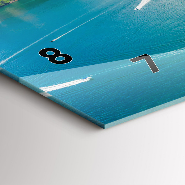 Horizontale Uhr Insel in Thailand