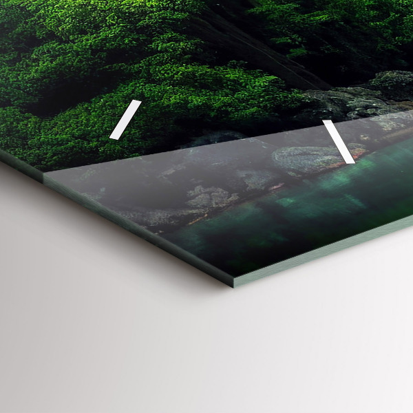 Horizontale Uhr mit motiv Naturlandschaft in Thailand