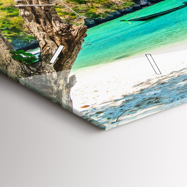 Horizontale Uhr Sonnige Insel Thailand