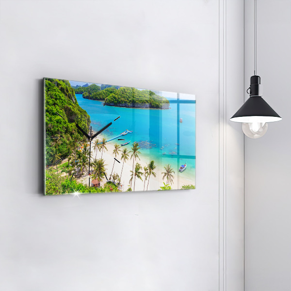 Horizontale Uhr mit motiv Nationalpark Thailand