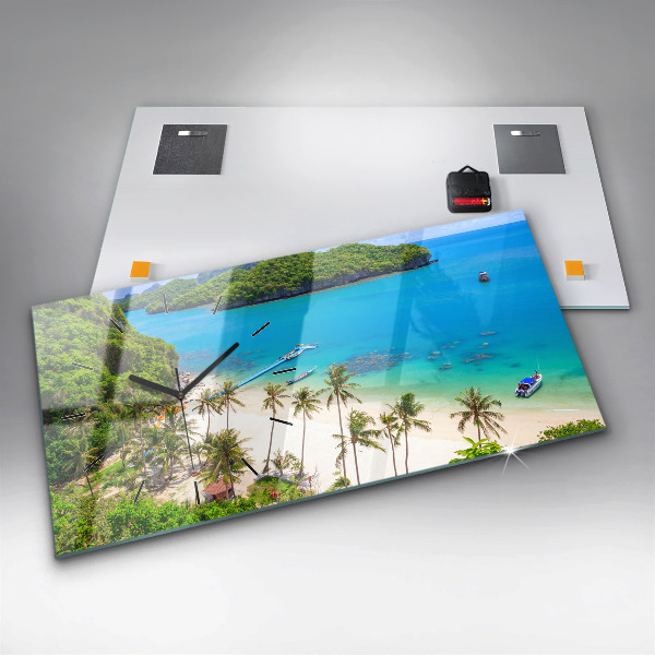 Horizontale Uhr mit motiv Nationalpark Thailand