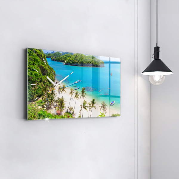 Horizontale Uhr mit motiv Nationalpark Thailand