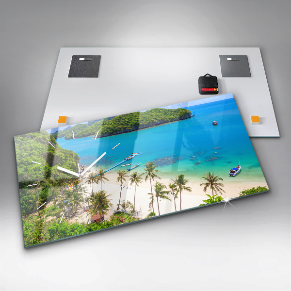 Horizontale Uhr mit motiv Nationalpark Thailand