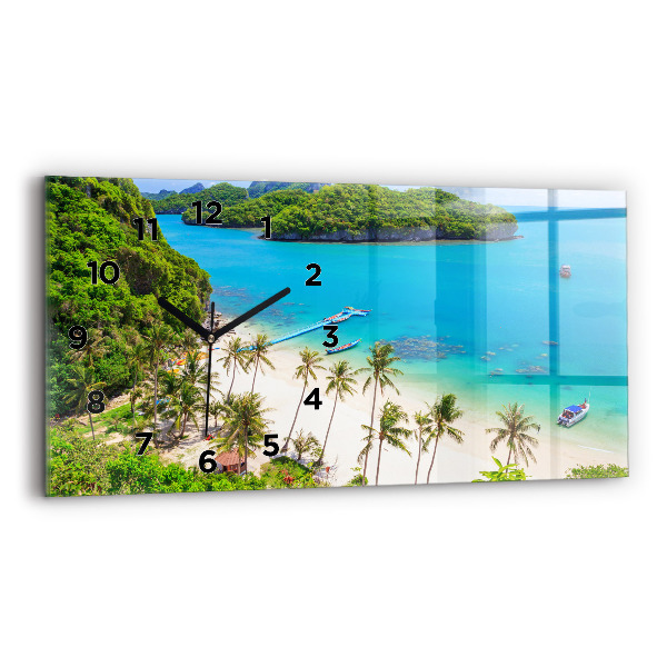 Horizontale Uhr mit motiv Nationalpark Thailand