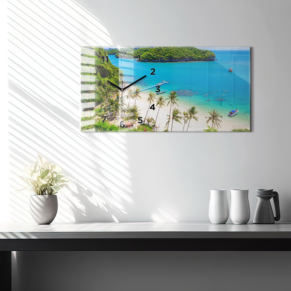 Horizontale Uhr mit motiv Nationalpark Thailand