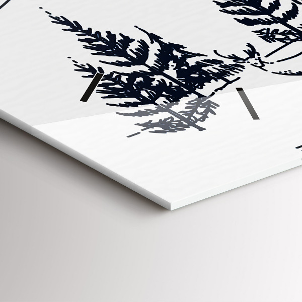 Horizontale Uhr Cartoon-Stadt