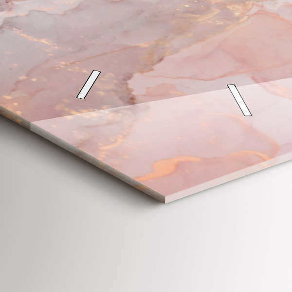 Horizontale Uhr Marmor Textur