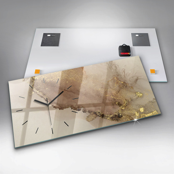 Horizontale Uhr mit motiv Moderne Kunst