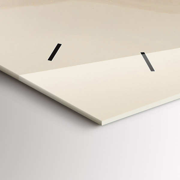 Horizontale Uhr mit motiv Moderne Kunst