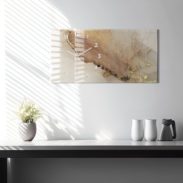 Horizontale Uhr mit motiv Moderne Kunst