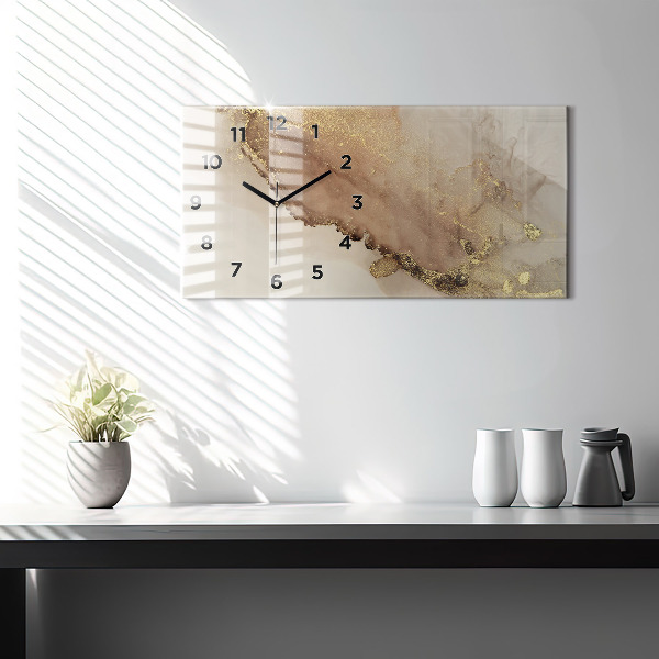 Horizontale Uhr mit motiv Moderne Kunst