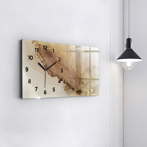 Horizontale Uhr mit motiv Moderne Kunst