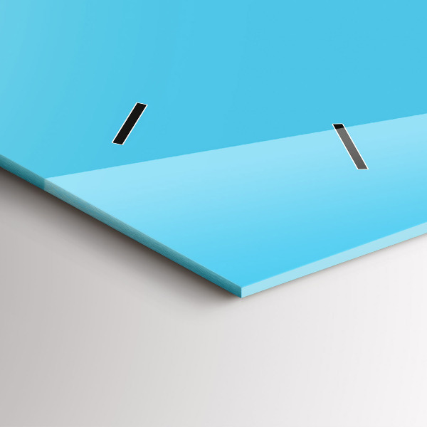 Horizontale Uhr mit motiv Glühbirne Zeichnung