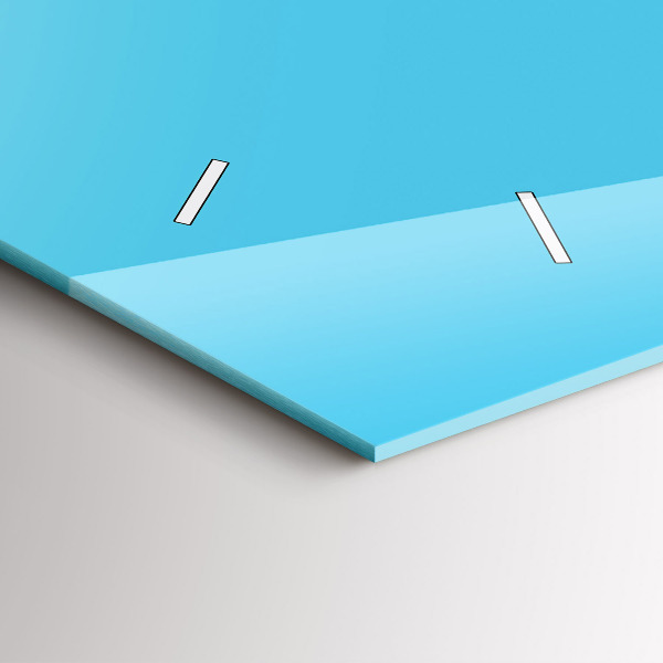 Horizontale Uhr mit motiv Glühbirne Zeichnung