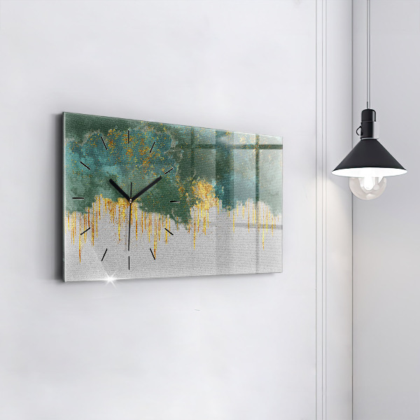 Horizontale Uhr Dekoratives Muster