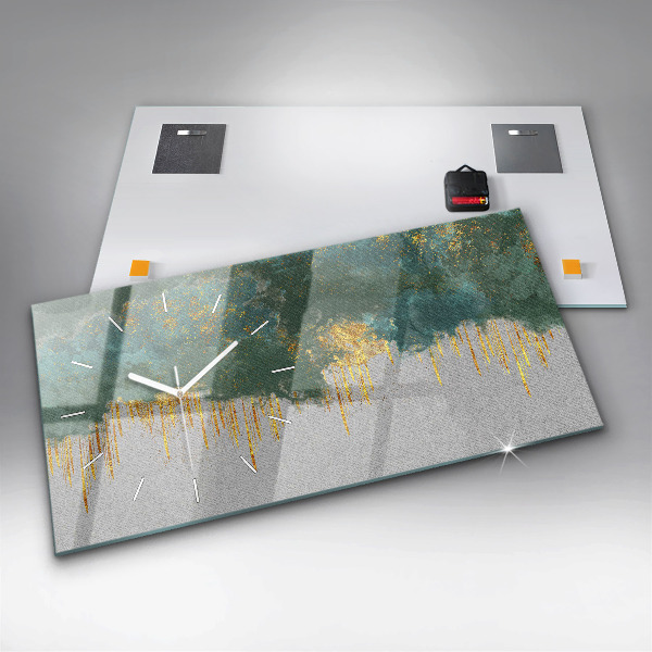 Horizontale Uhr Dekoratives Muster