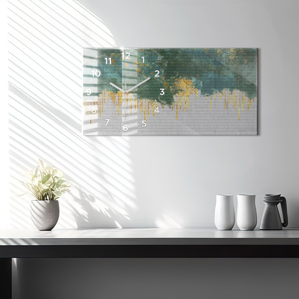 Horizontale Uhr Dekoratives Muster