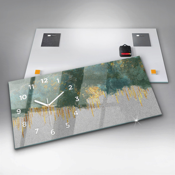 Horizontale Uhr Dekoratives Muster