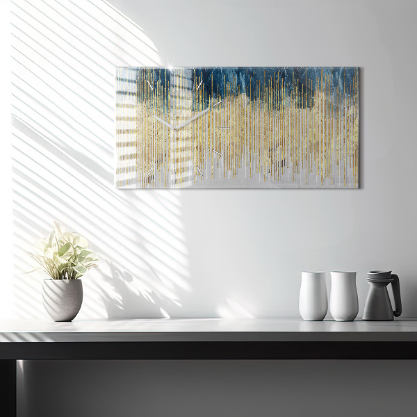 Horizontale Uhr Dekoratives Muster