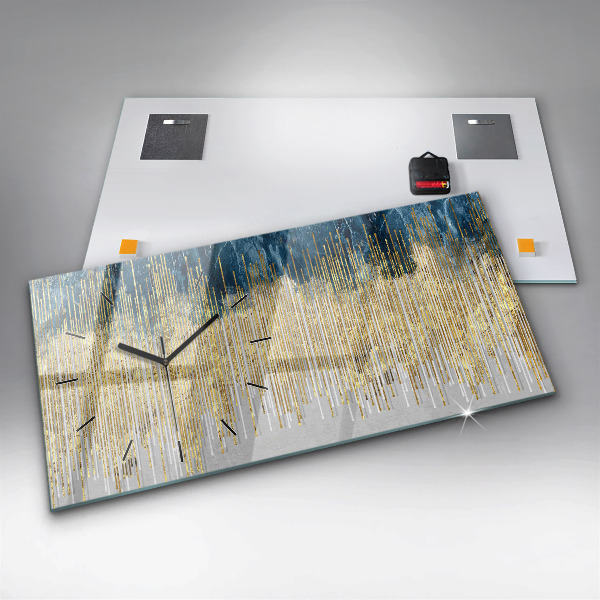 Horizontale Uhr Dekoratives Muster