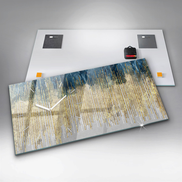 Horizontale Uhr Dekoratives Muster