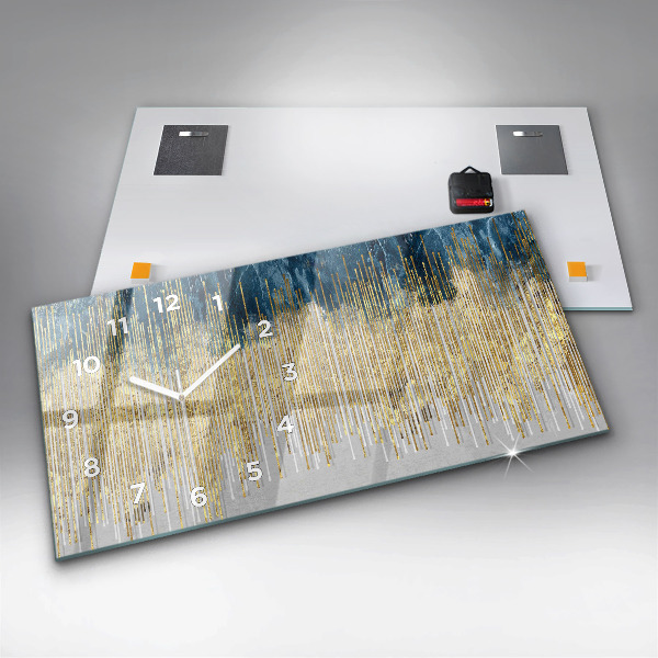 Horizontale Uhr Dekoratives Muster