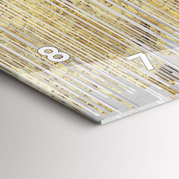 Horizontale Uhr Dekoratives Muster