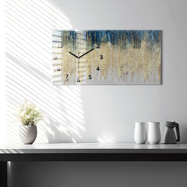 Horizontale Uhr Dekoratives Muster