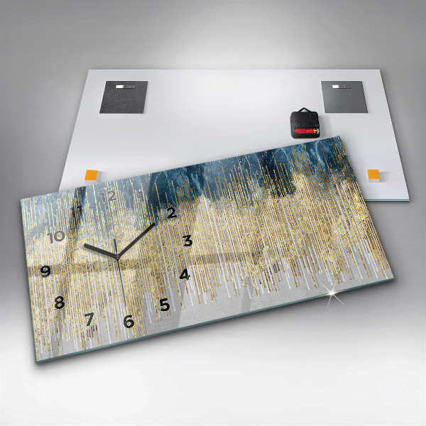 Horizontale Uhr Dekoratives Muster