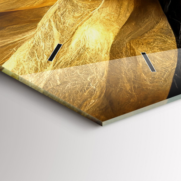 Horizontale Uhr Elegante Abstraktion