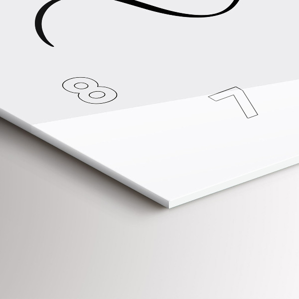 Horizontale Uhr Erinnerungen Inschrift