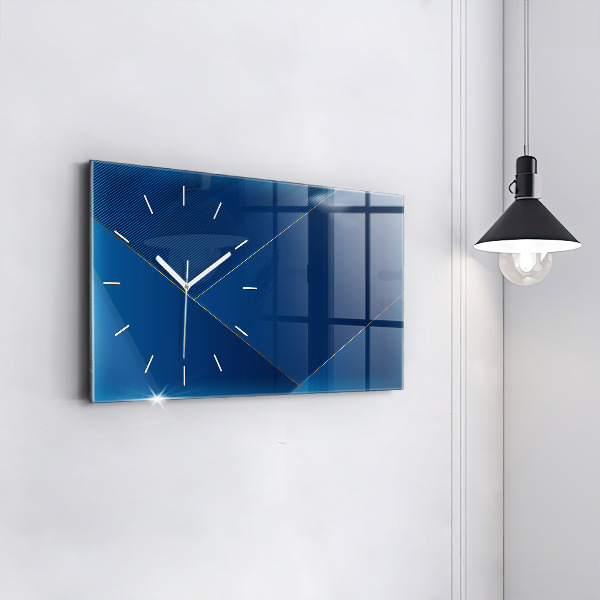 Horizontale Uhr mit motiv Ornamentale Abstraktion