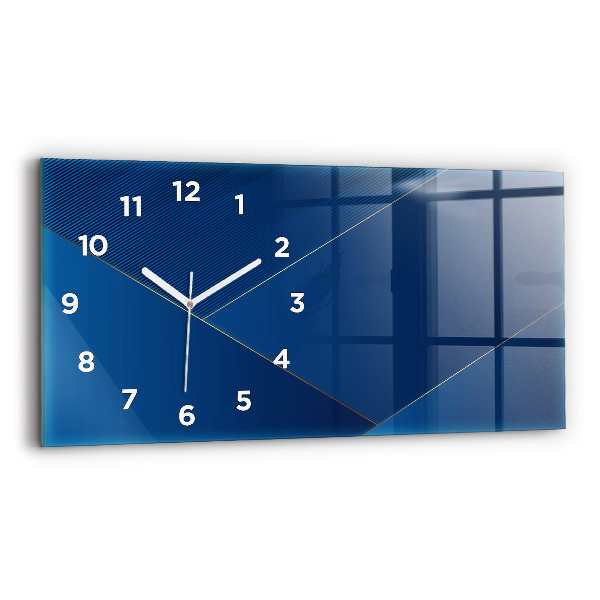 Horizontale Uhr mit motiv Ornamentale Abstraktion