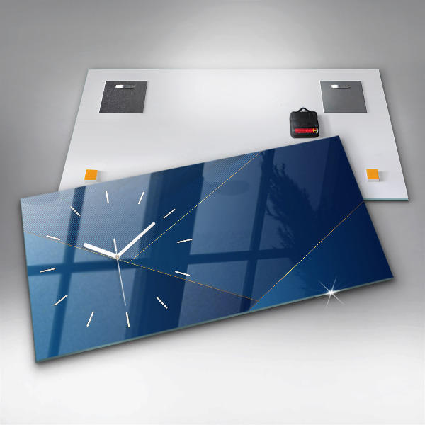 Horizontale Uhr mit motiv Ornamentale Abstraktion