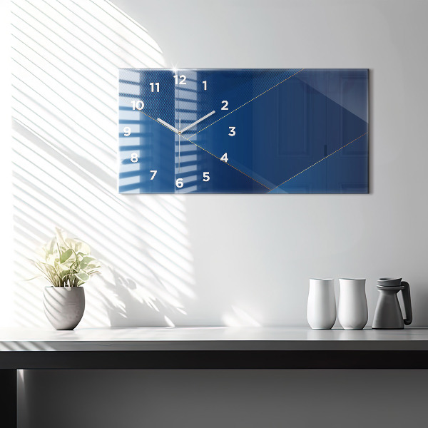 Horizontale Uhr mit motiv Ornamentale Abstraktion